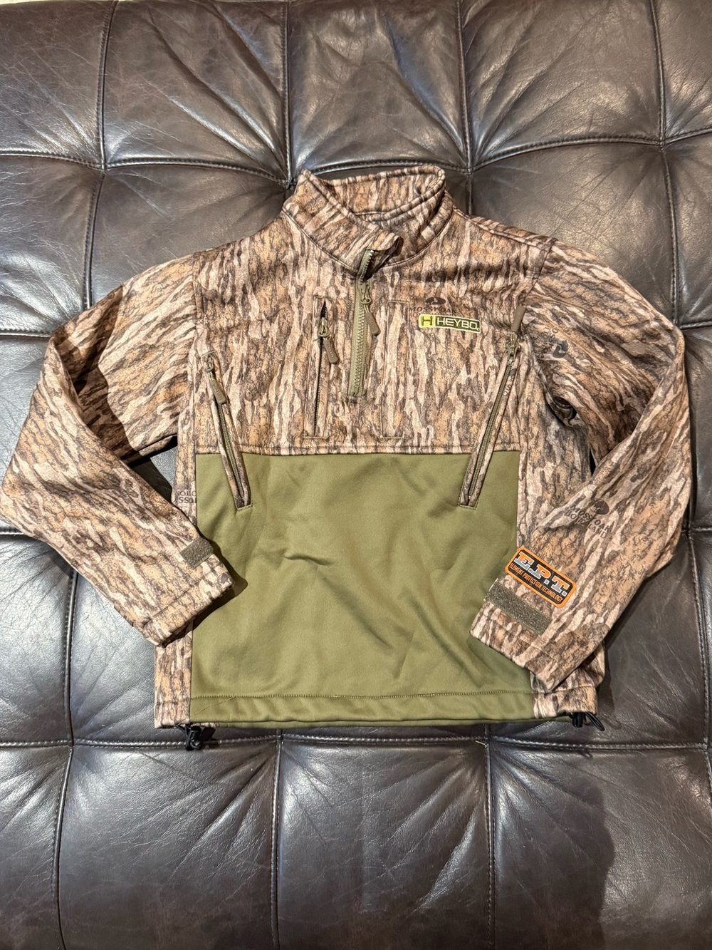 Men’s Heybo mossy oak 1/4 pullover